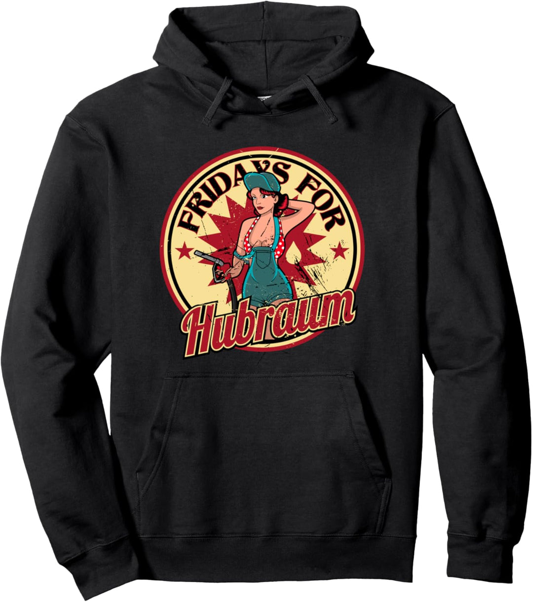 Parodie Fridays For Hubraum Tuning KFZ Mechaniker Geschenk Pullover Hoodie