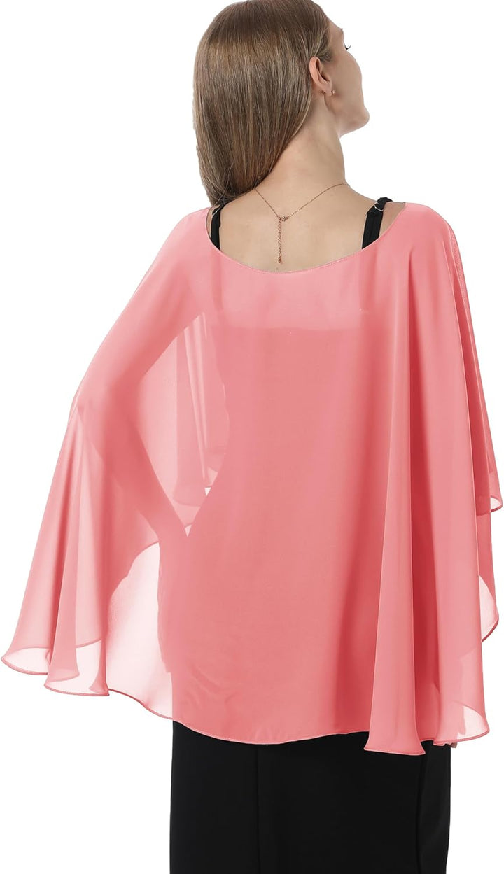 Hotshawl Damen Pashmina-Schal Einheitsgrösse Koralle, Einheitsgr&amp;