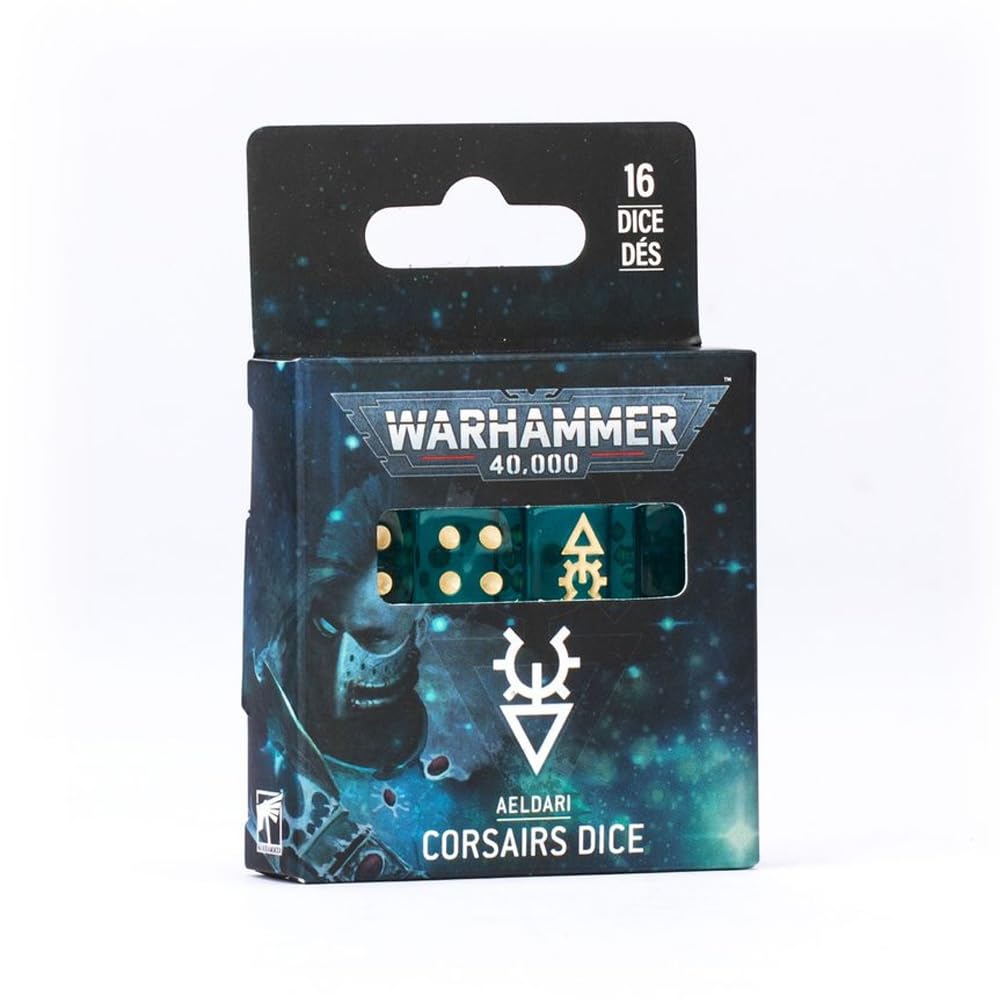 Games Workshop - Warhammer 40.000 - Aeldari: Corsairs Würfelset