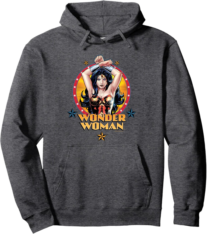 Wonder Woman Powerful Woman Pullover Hoodie