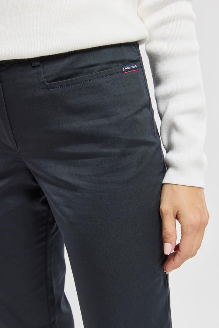 Armor Lux Damen Trimaran Klassische Hose 44 Rich Navy, 44 Rich Navy