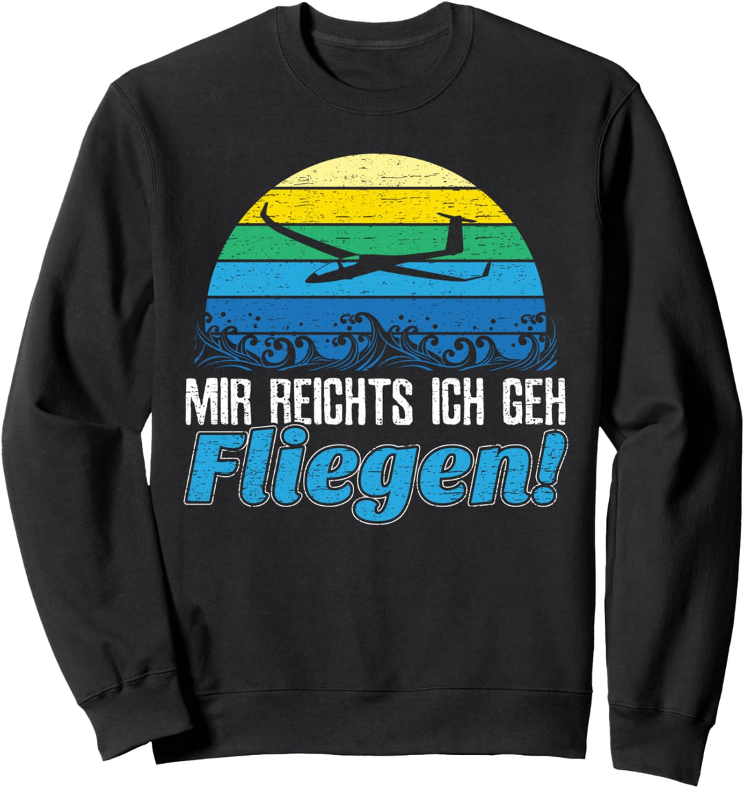Segelfliegen | Segelflugzeug | Segelflieger Geschenk Sweatshirt