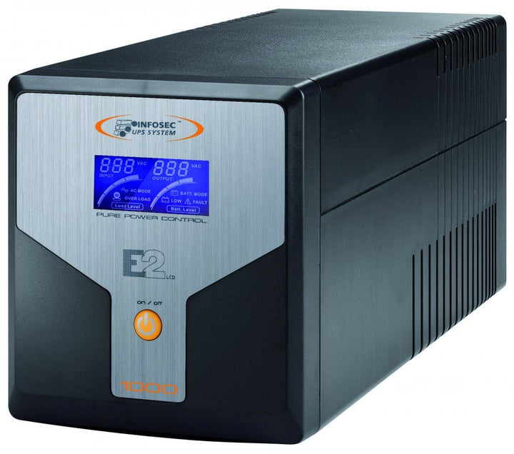 E2 LCD 1000, Unterbrechungsfreie Stromversorgung, Infosec - 65350 1000 VA IEC-Steckdosen, 1000 VA IE