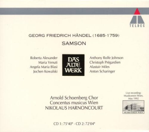 Samson (Gesamtaufnahme), Audio-CD