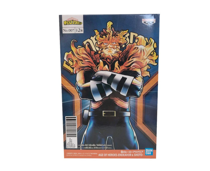 Bandai Spirits. BOKU NO Hero Academia Endeavor Age of Heroes Figure Figuren JETZT ERHÄLTLICH!