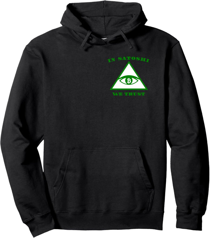 Bitcoin In Satoshi Nakamoto Wir vertrauen KryptoCurrency Pullover Hoodie