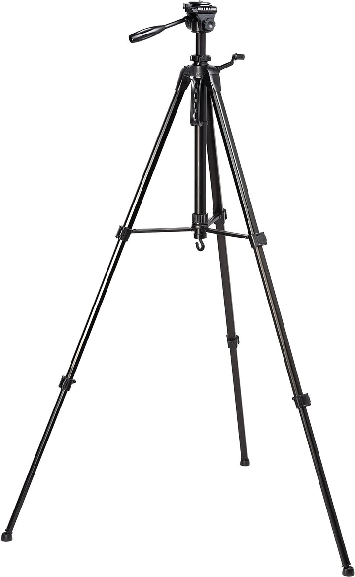 Bresser F002021 TR-672AN Traveler Stativ mit 3-Wege-Panoramakopf Schwarz