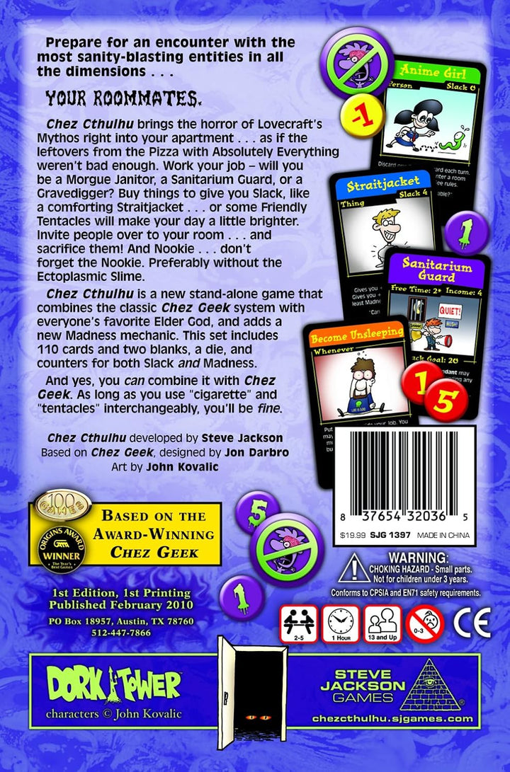 Steve Jackson Games 1397 - Chez Cthulhu (englische Ausgabe)