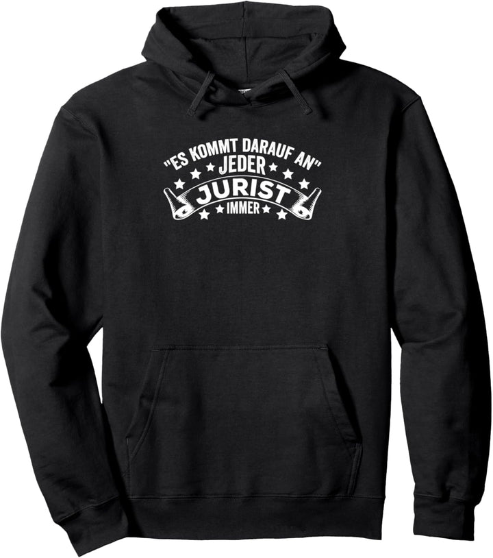 Jura Jurist Richter Jura Studium Anwalt Juristen Student Pullover Hoodie
