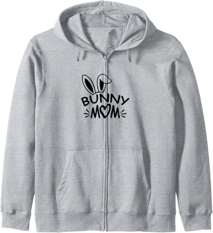 Kaninchen Hasenmama Bunny Mom Kapuzenjacke
