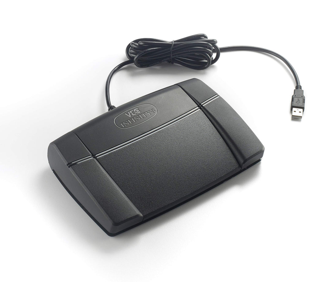 Digitaler Fussschalter Infinity IN-USB 3 - RA-Micro, ExpresScribe Pro und andere - Plug &amp; Play