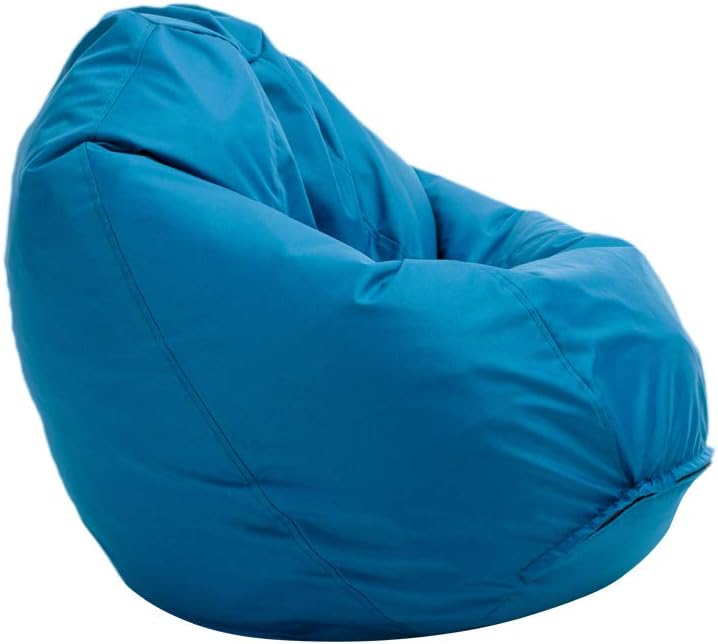 Bruni Classico Sitzsack-Bezug ohne Füllung - Wechselhülle (M, blau) Medium Blau, Medium Blau