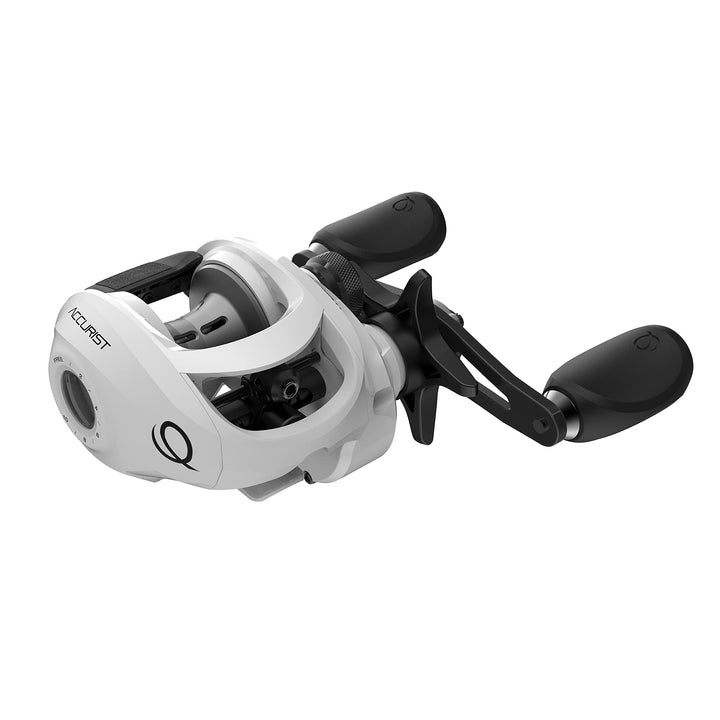 Zebco Quantum Accurist Baitcast Fishing Reel, Size 100 Reel, Oversized Non-Slip Handle Knobs and Con