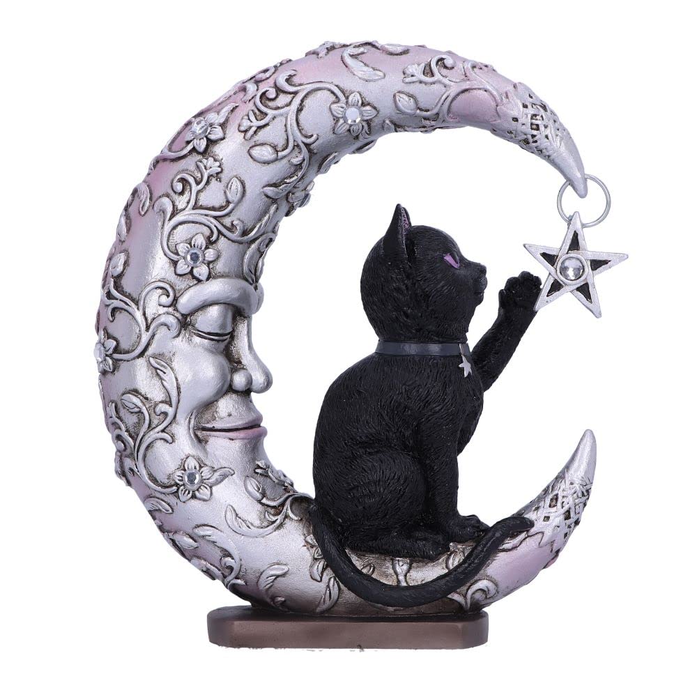 Nemesis Now Luna Companion Figur, Silber, 18,8 cm, B5978V2