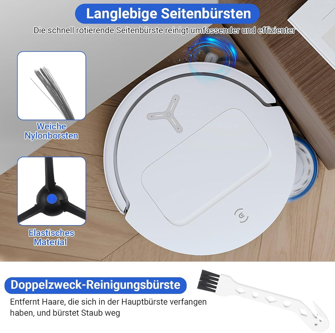 Pure Realm 25 Stück Zubehörset für Ecovacs Deebot T50 Max Pro /T50 Max Pro Omni Gen2,1Hauptbürste,4