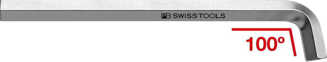 PB Swiss Tools 100° Innensechskantschlüssel Set 1,5-10 mm, 2210.H-10 CN