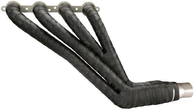 Design Engineering 010002 Auspuff-Wärmefolie aus schwarzem Titan, 5,1 cm x 300 m mit LR-Technologie