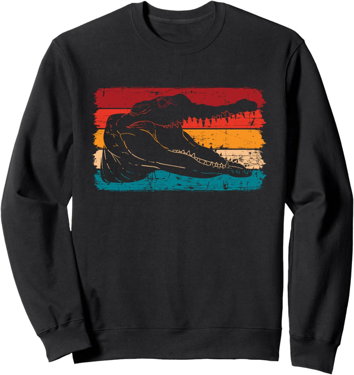 Retro Krokodil Sweatshirt