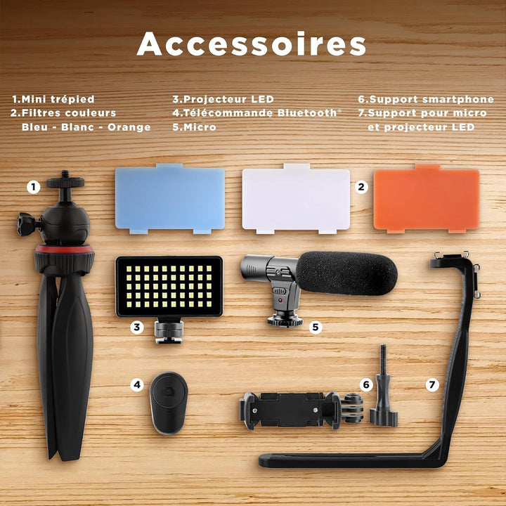 Pack Vlogger vidéo T&