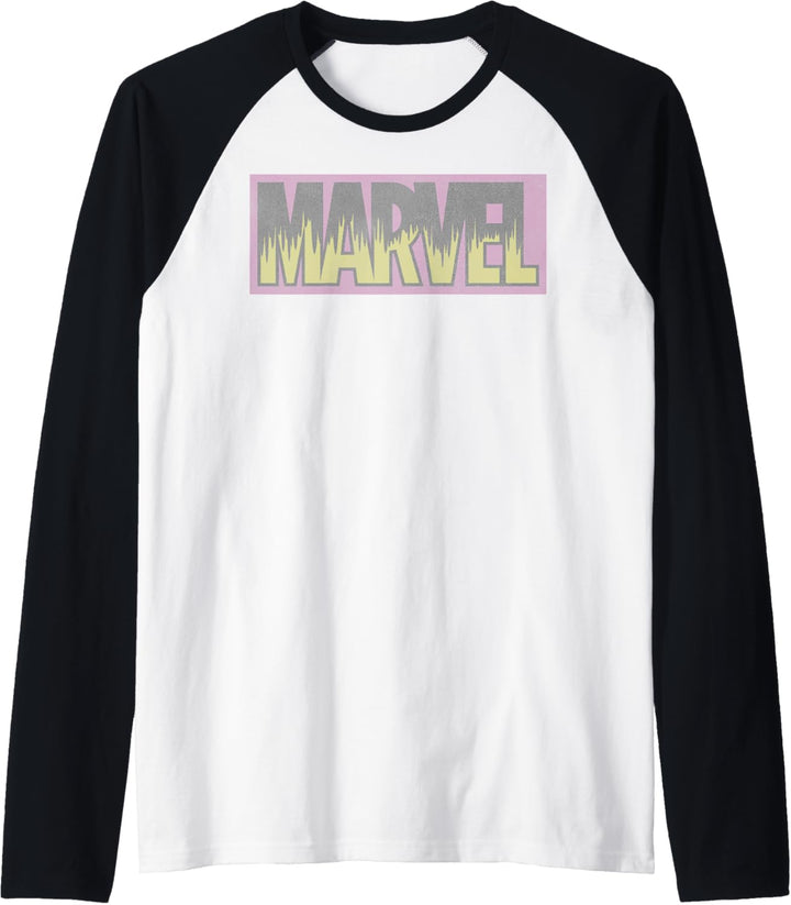 Marvel Neon Logo Raglan
