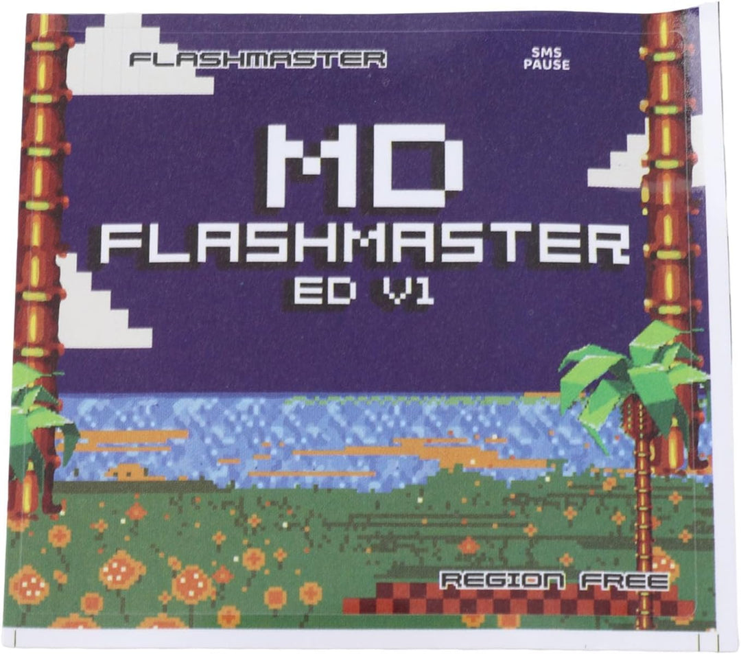 Spielvideokassette für Mega Drive, 3000 in 1, Transparent mit 8 GB Speicherkarte, Unterstützt MD1 MD