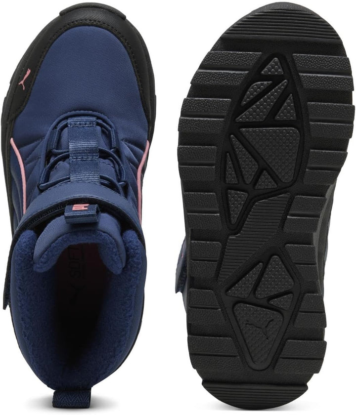 PUMA Unisex Kinder Evolve Boot Puretex Ac+psSneaker 28 EU Persian Blue Pinkscape, 28 EU Persian Blue