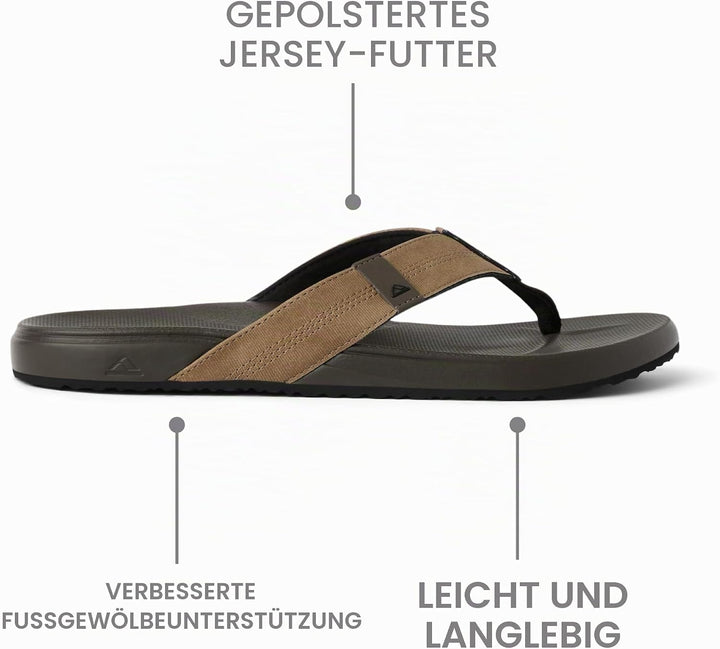 Reef Zehentrenner Sandale Cushion Phantom 40 EU Mehrfarbig Brown Tan Btn, 40 EU Mehrfarbig Brown Tan