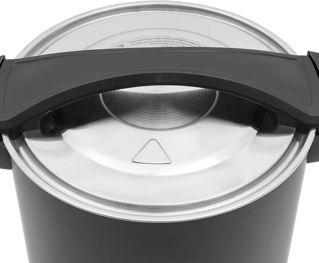 Elektrischer Wachsschmelzofen 15L Wachsschmelzer für Kerzen Schwarz, Schwarz