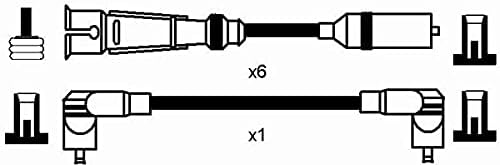 NGK 0940 Zündleitungssatz