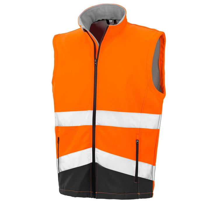 Result Weste Softshell High Viz