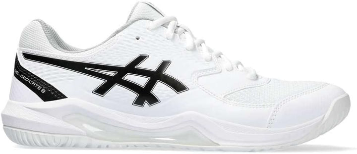 ASICS Dedicate 8 Mann Tennisschuhe Blau Weiss 42 EU White Black, 42 EU White Black