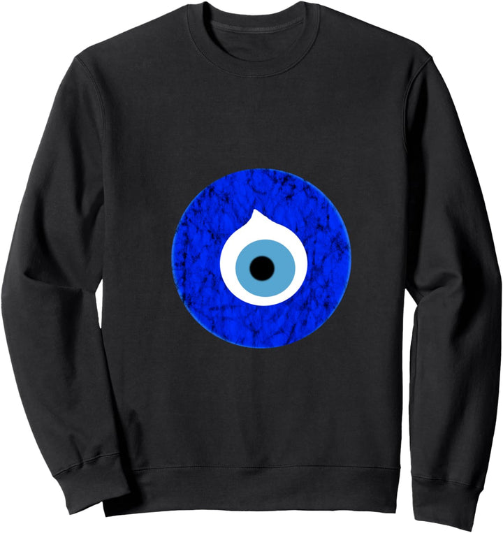 Nazar Evil Eye Amulett Schutz Blaue Auge der Fatima Sweatshirt