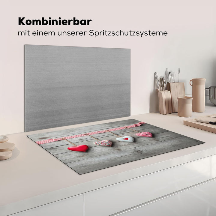 KitchenYeah© Herdabdeckplatte Einteilig Ceranfeld Abdeckplatte für Induktionsschutz Ceranfeldabdecku