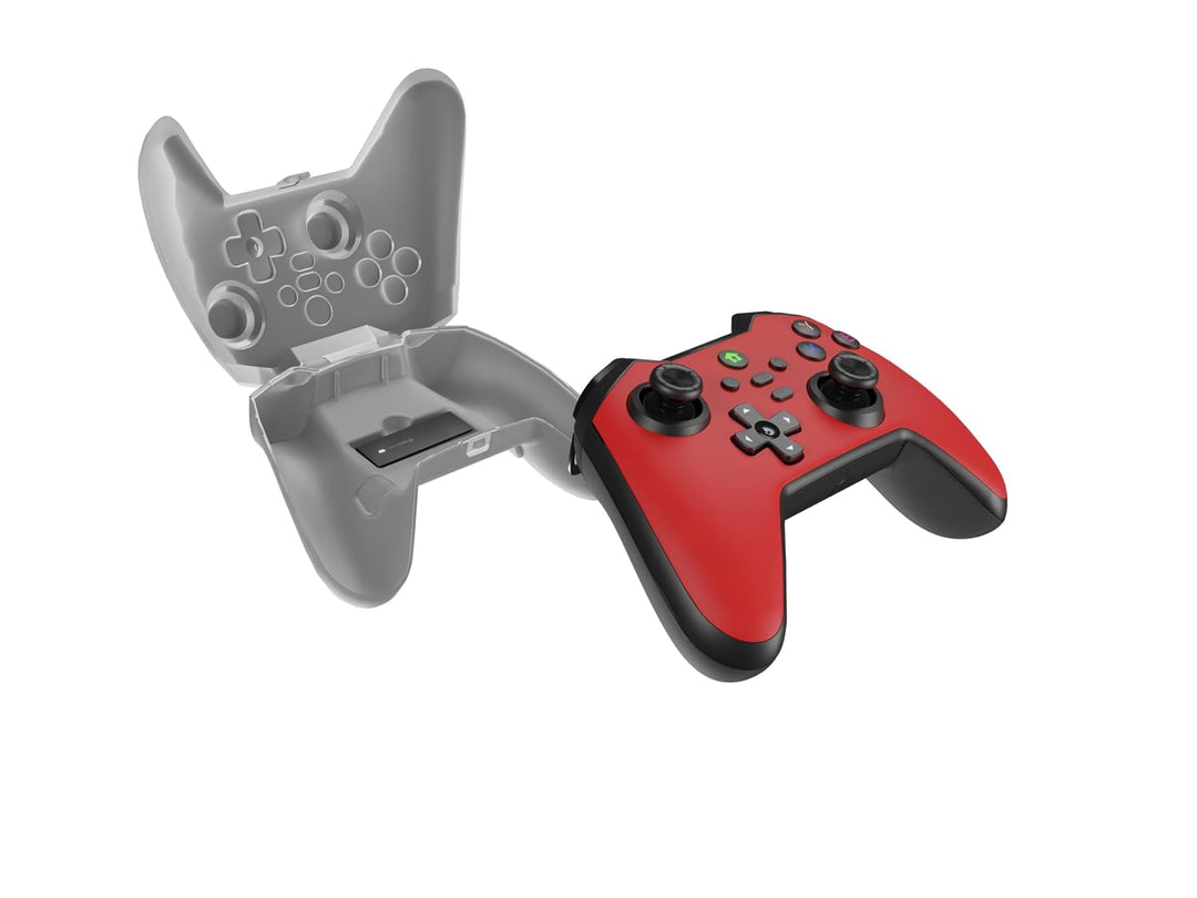 Genesis Mangan 400 Wireless Controller für PC, Switch, Mobile, Rot, Rot