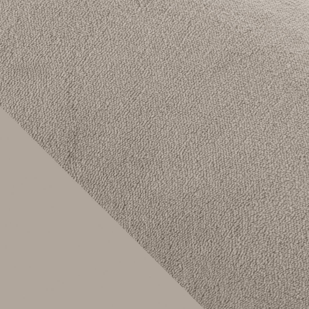 Theraline Plüschmond Kissen Taupe