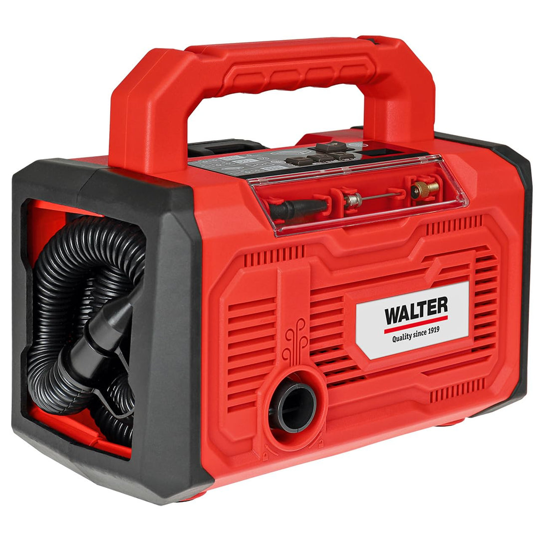 Walter - 3 in1 Akku-Luft- und Volumenpumpe 20 V, SUP Pumpe, Luftmatratzenpumpe, Schlauchbootpumpe, s
