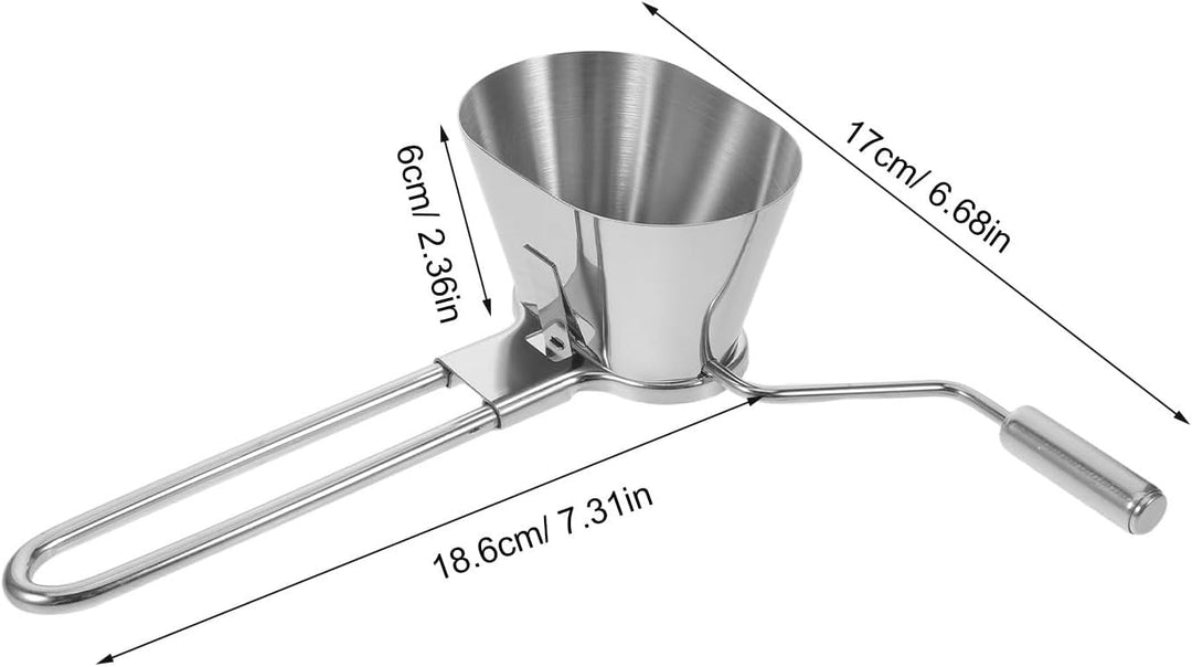 Kleiner mit Handkurbel aus Edelstahl Gemüseschneider für Frische Kräuter