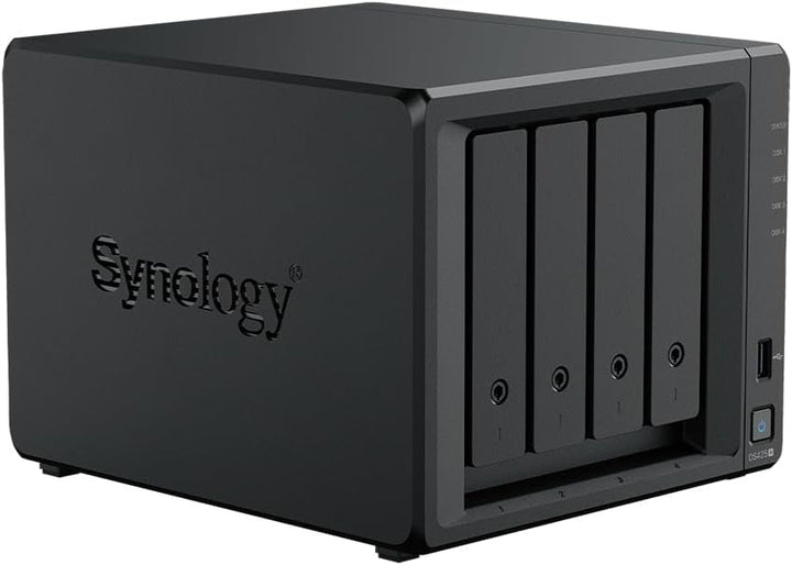 Synology DS425+ 24TB Bundle Bestpreis Festplatten (4X 6TB) 4 Bay Desktop NAS; mit einem Intel Celero