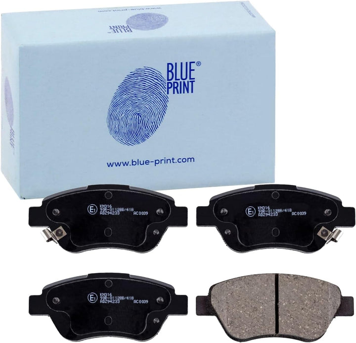 Blue Print ADZ94233 Bremsbelagsatz , 1 Stück