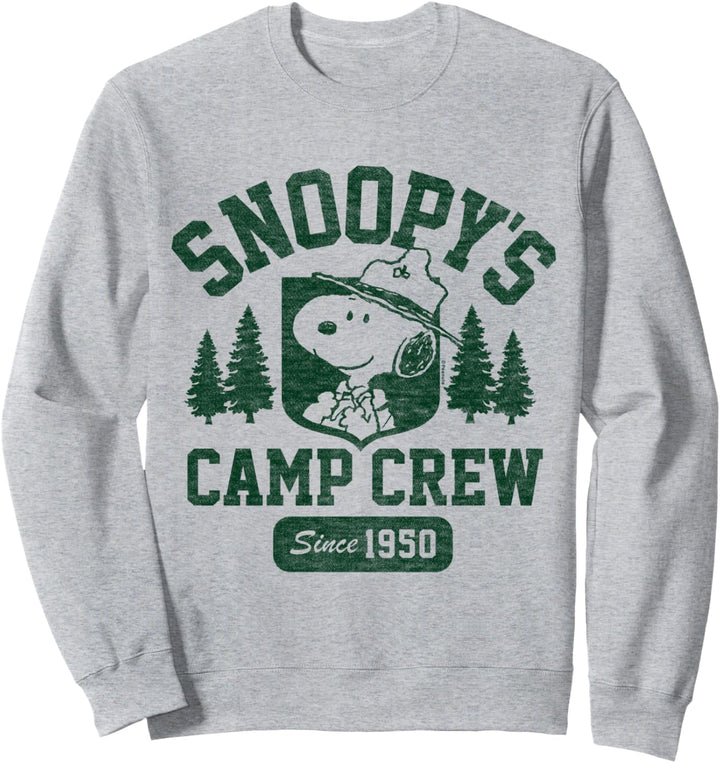 Peanuts - Snoopys Camp Crew Sweatshirt