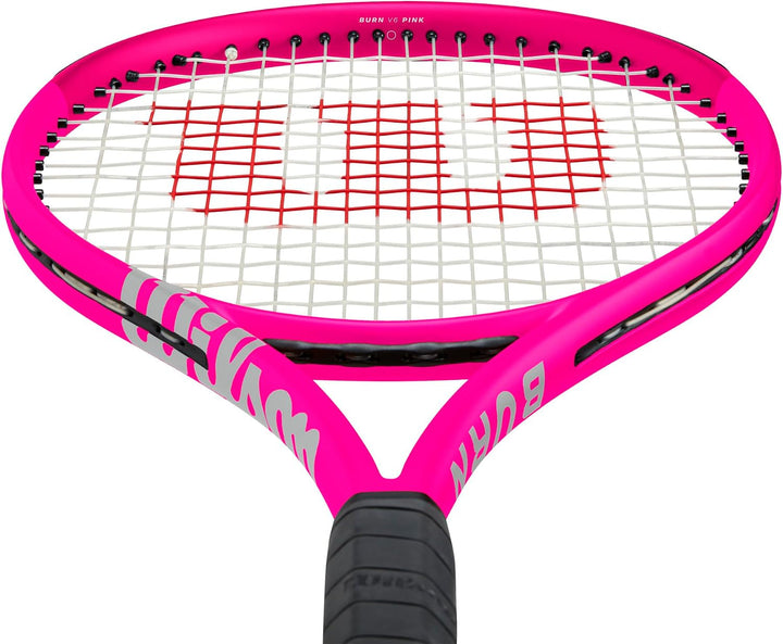 Wilson Burn V6 105 S Pink Tennisschläger Griff 1 - 4 1/8, Griff 1 - 4 1/8