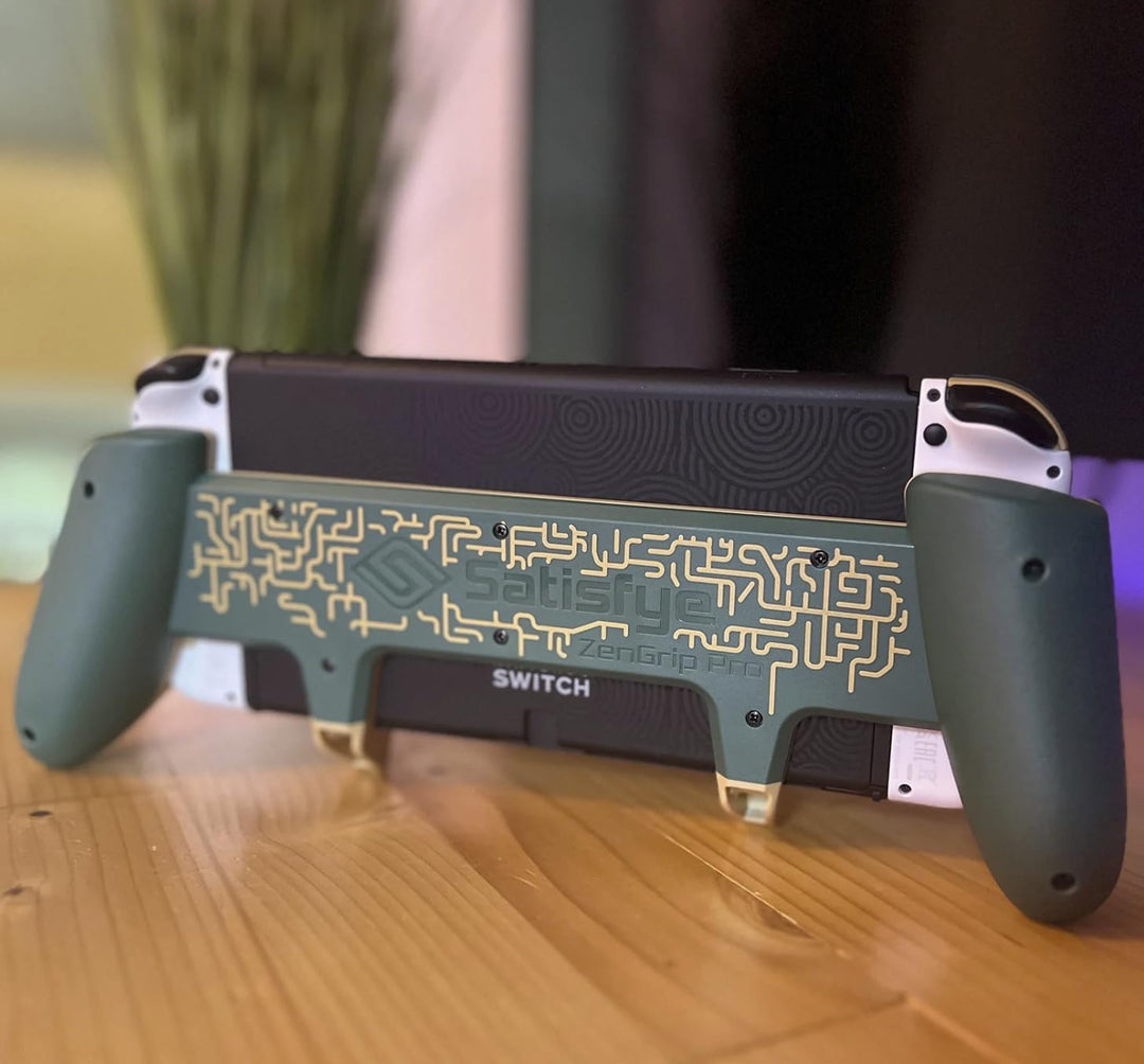Satisfye – ZenGrip Pro Gen 3 OLED, EIN Schaltergriff kompatibel mit Nintendo Switch – Komfortabler &amp;