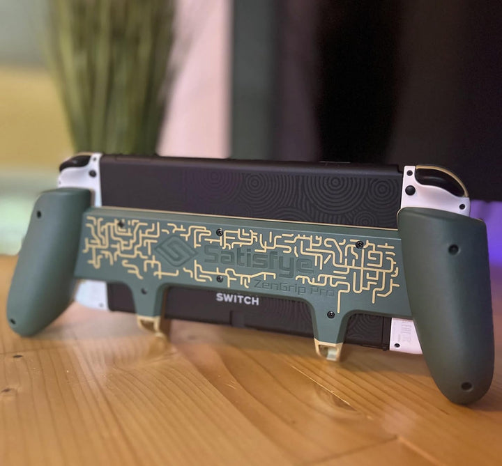 Satisfye – ZenGrip Pro Gen 3 OLED, EIN Schaltergriff kompatibel mit Nintendo Switch – Komfortabler &amp;