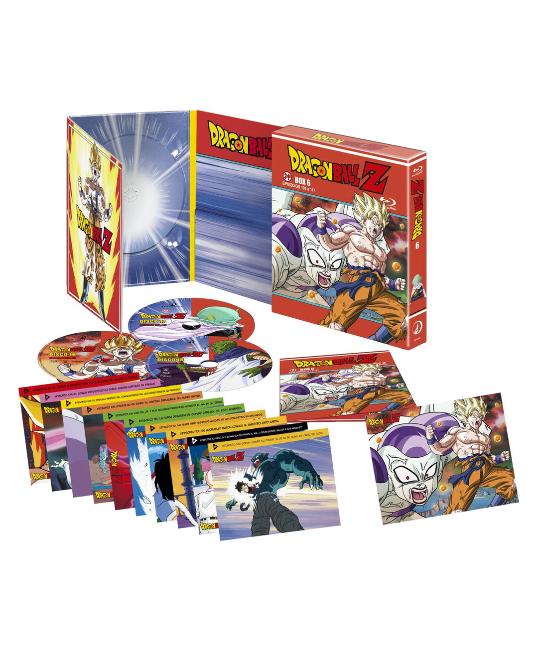 Dragon Ball Z Box 6 - Episodios 100 a 117 - BD