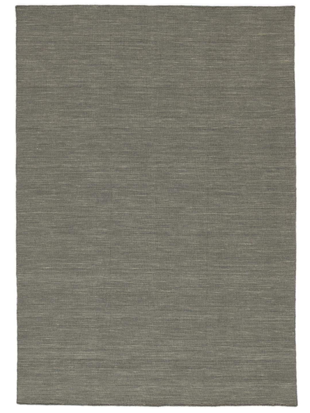 RugVista Handloom Flat Teppich, 140 x 200 cm, Dunkel Grau Dunkel Grau 140 x 200 cm (Rechteckig), Dun