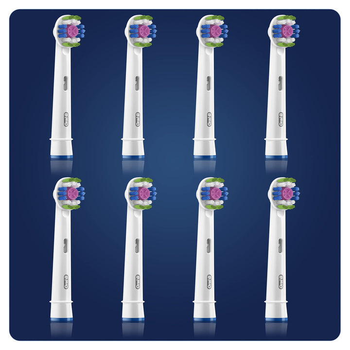 Oral-B 3D White Ersatzköpfe mit Cleanmaximizer Technologie