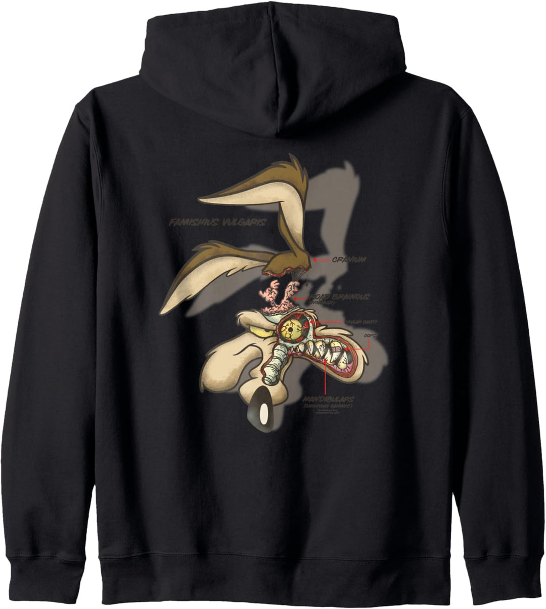 Looney Tunes Wile E. Coyote X-Ray Kapuzenjacke