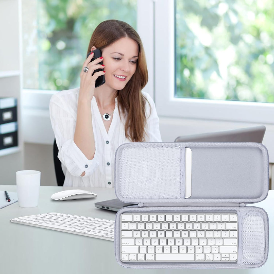 Lebakort Hart Schutzhülle Etui für Apple Magic Keyboard und Magic Mouse Set, für Apple Magic Keyboar