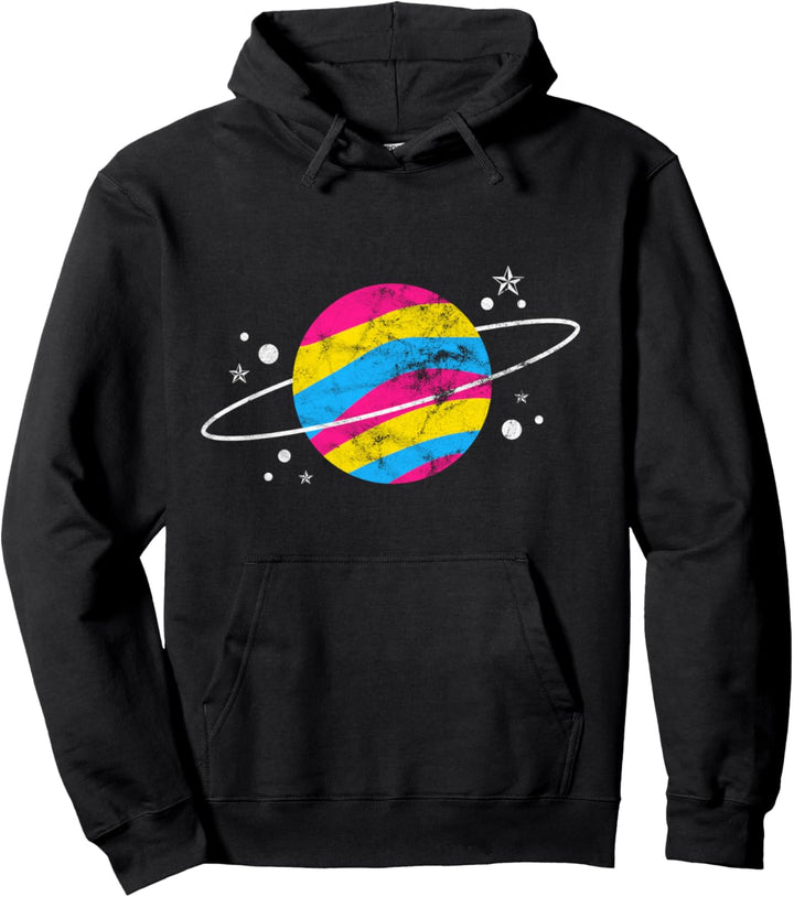 LBGT Rainbow Regenbogen Planet Equality Pullover Hoodie