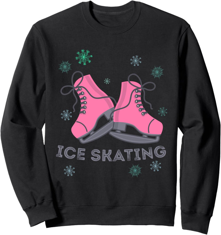 Eislaufschuhe Cooles Grafik Geschenk Fun T Shirt Sweatshirt